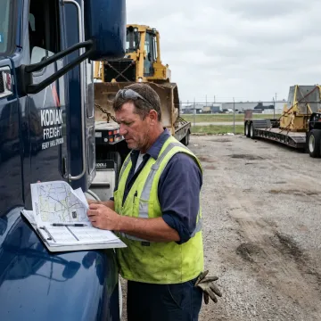 Heavy haul route planning and equipment transport