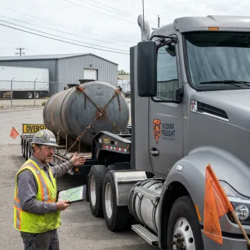 Heavy-haul route planning for oversized freight