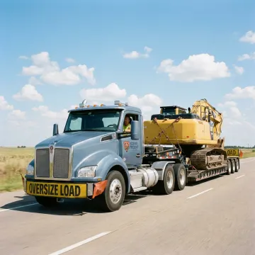 Lowboy Trailer Transport and Shipping Services