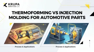 Thermoforming vs Injection Molding for Automotive Parts