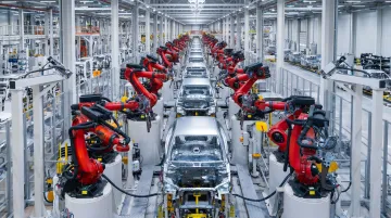 Global automotive Tier 1 supplier manufacturing facility producing vehicle body components