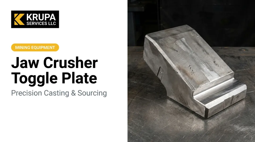 Jaw Crusher Toggle Plate