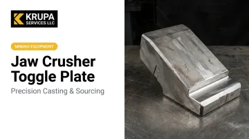 Jaw Crusher Toggle Plate