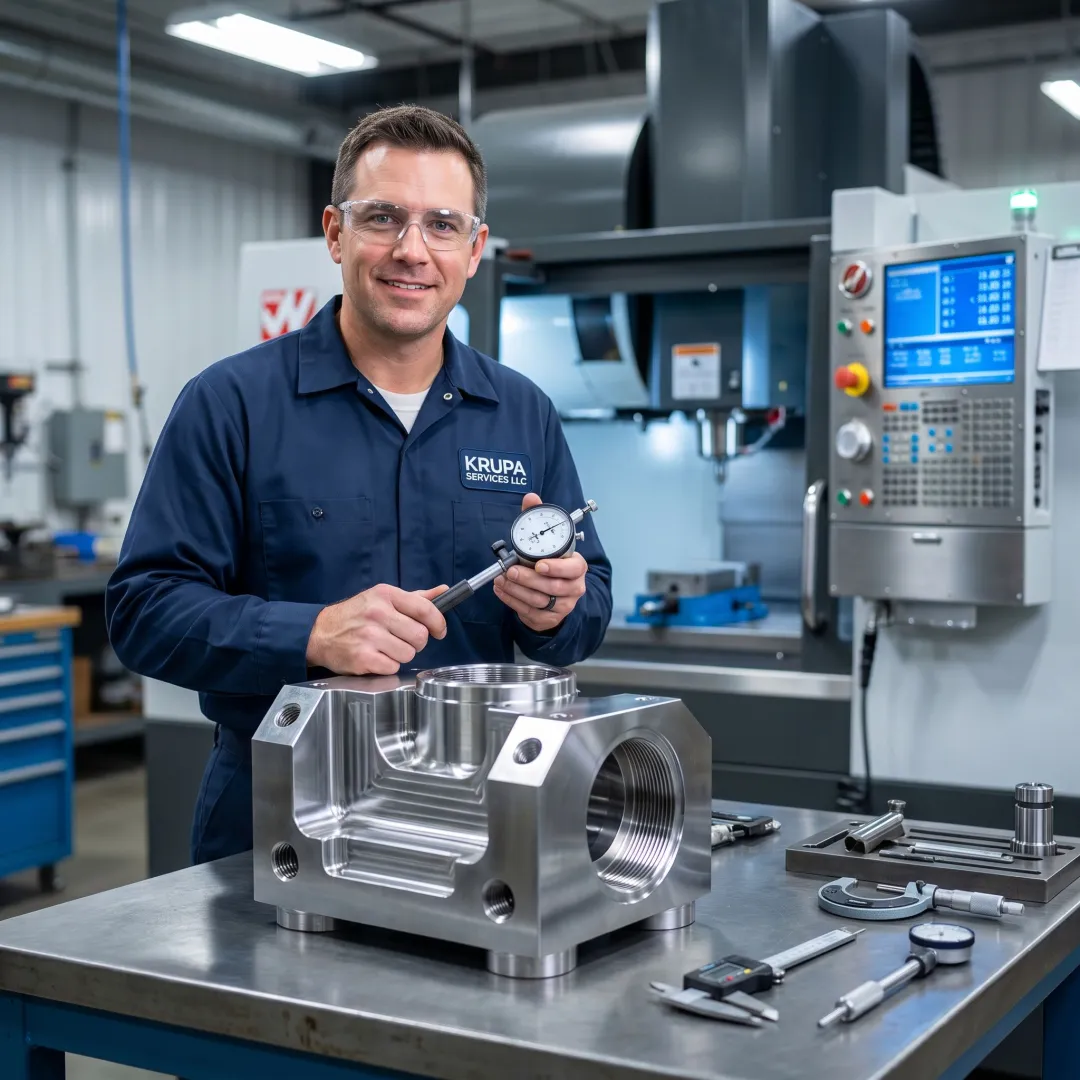 Machined mining equipment component inspection