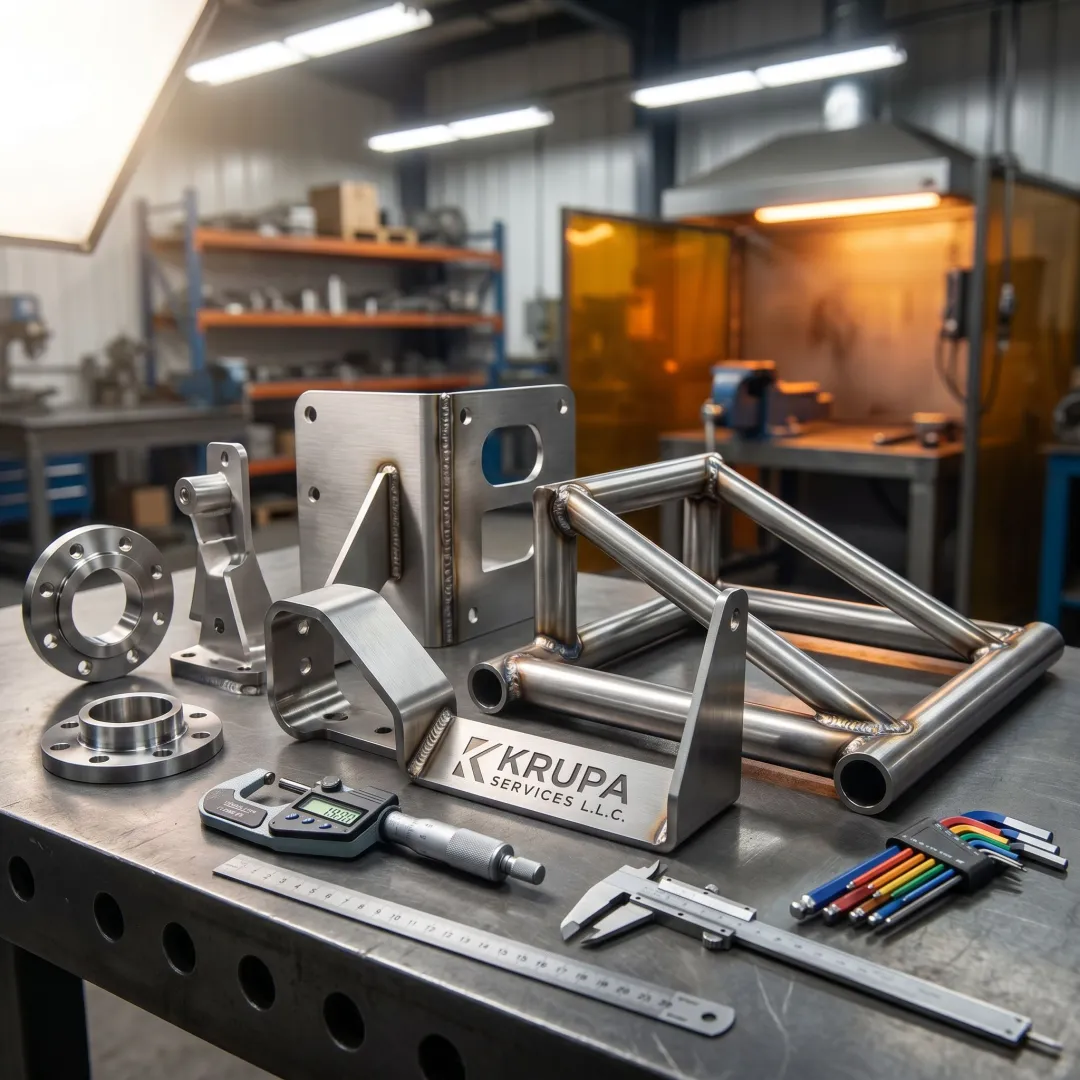 Fabricated metal components and assemblies