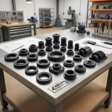 Engineered rubber parts for farm equipment