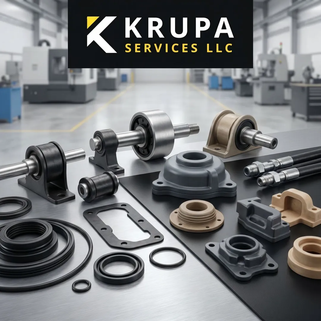 Custom Rubber Components for Agriculture Industry