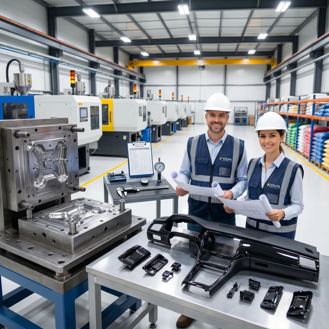 Automotive molding production and inspection