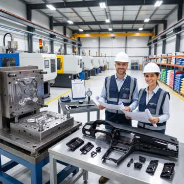 Automotive molding production and inspection