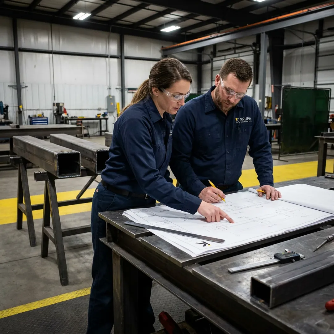 Steel fabrication planning and quality review