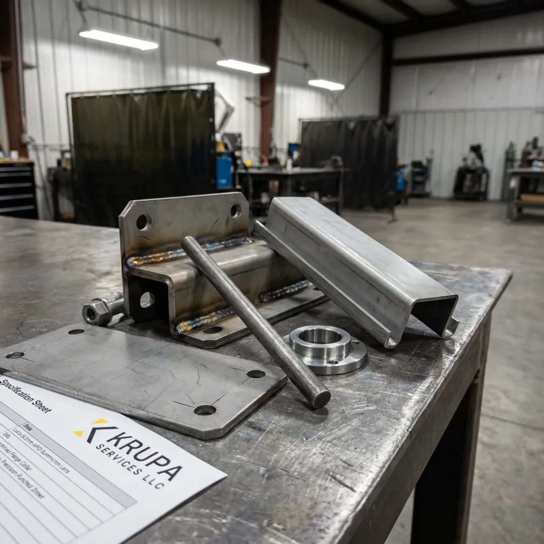 Metal agriculture equipment components