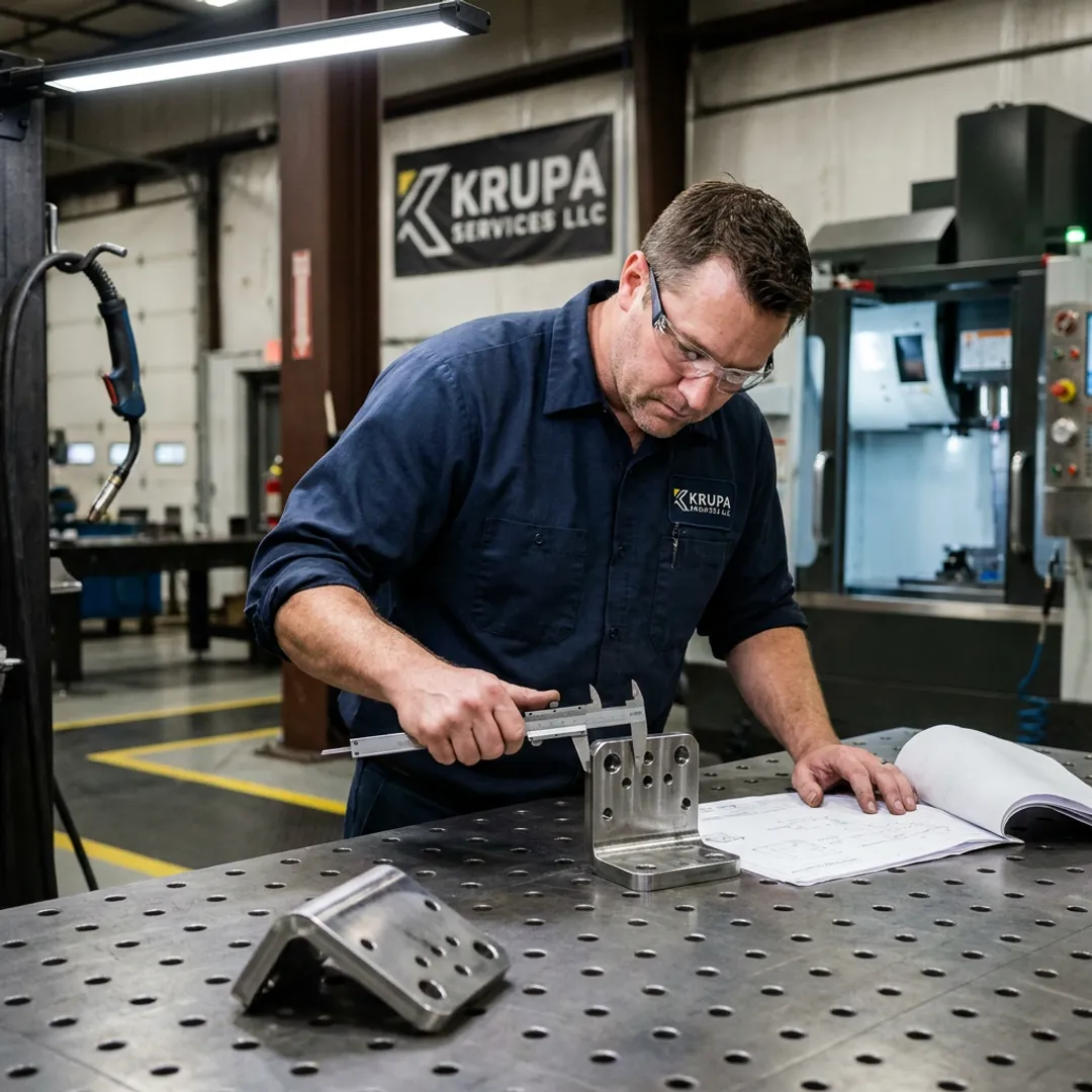 Steel fabrication process inspection