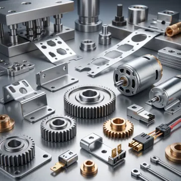 Precision metal stamped power tool components