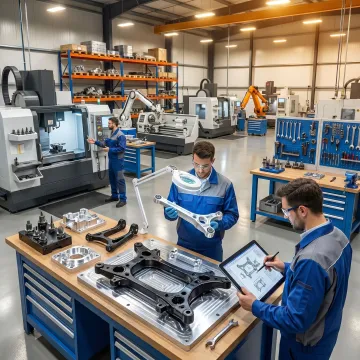 Automotive metal fabrication and component manufacturing
