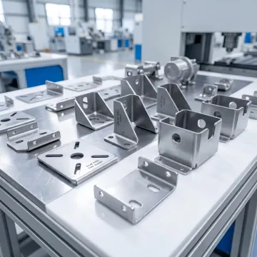 Stamped metal parts used in renewable energy equipment