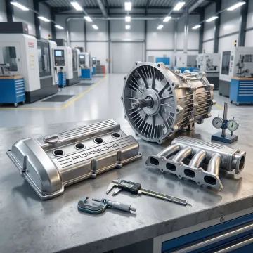 Precision automotive die cast components