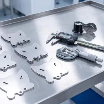 Stamped medical metal components and tooling