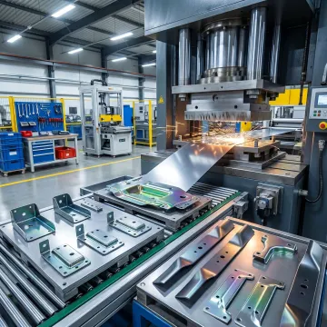 Precision metal stamping for lawn and garden parts
