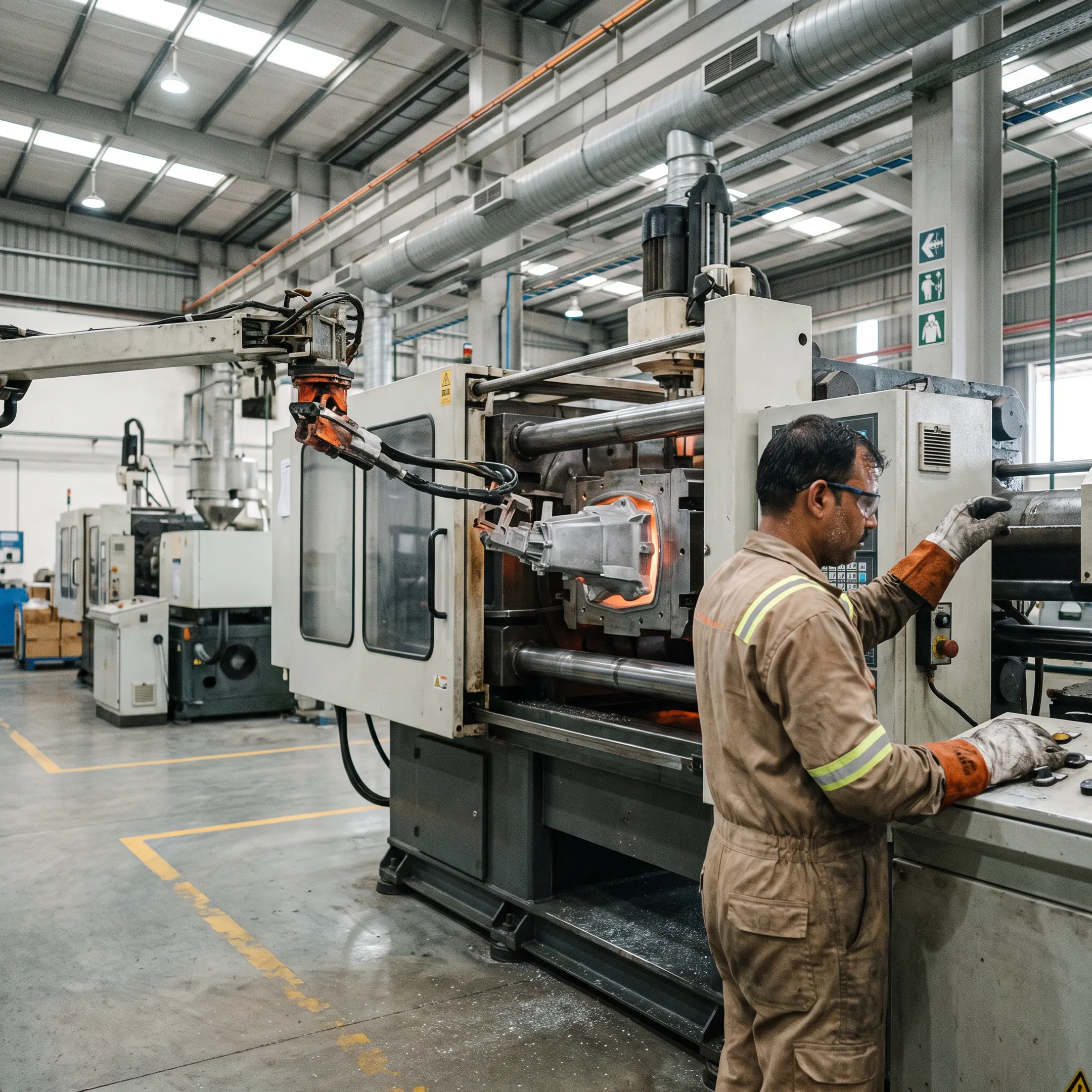 High precision magnesium die casting manufacturing facility in India