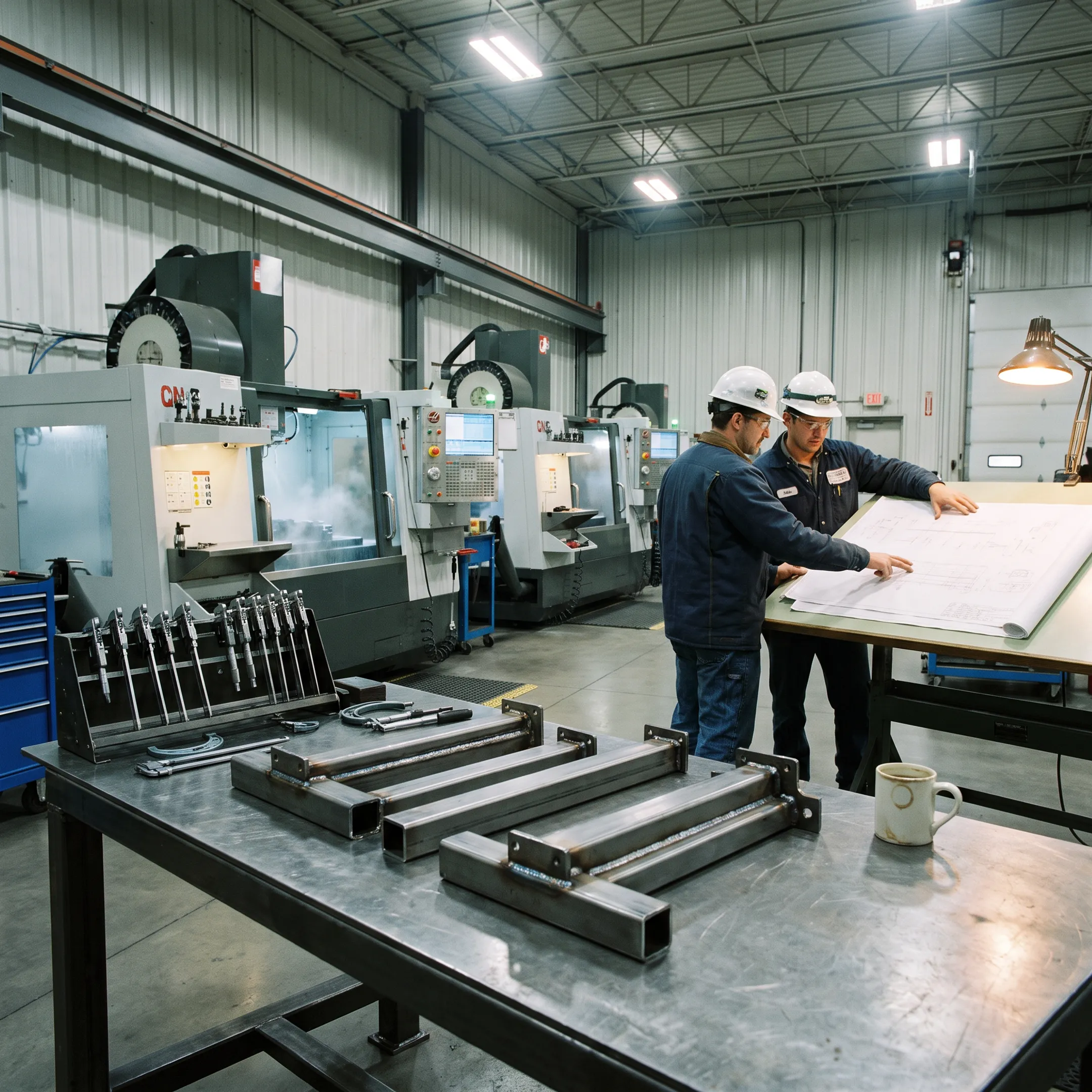 Custom metal fabrication and contract manufacturing