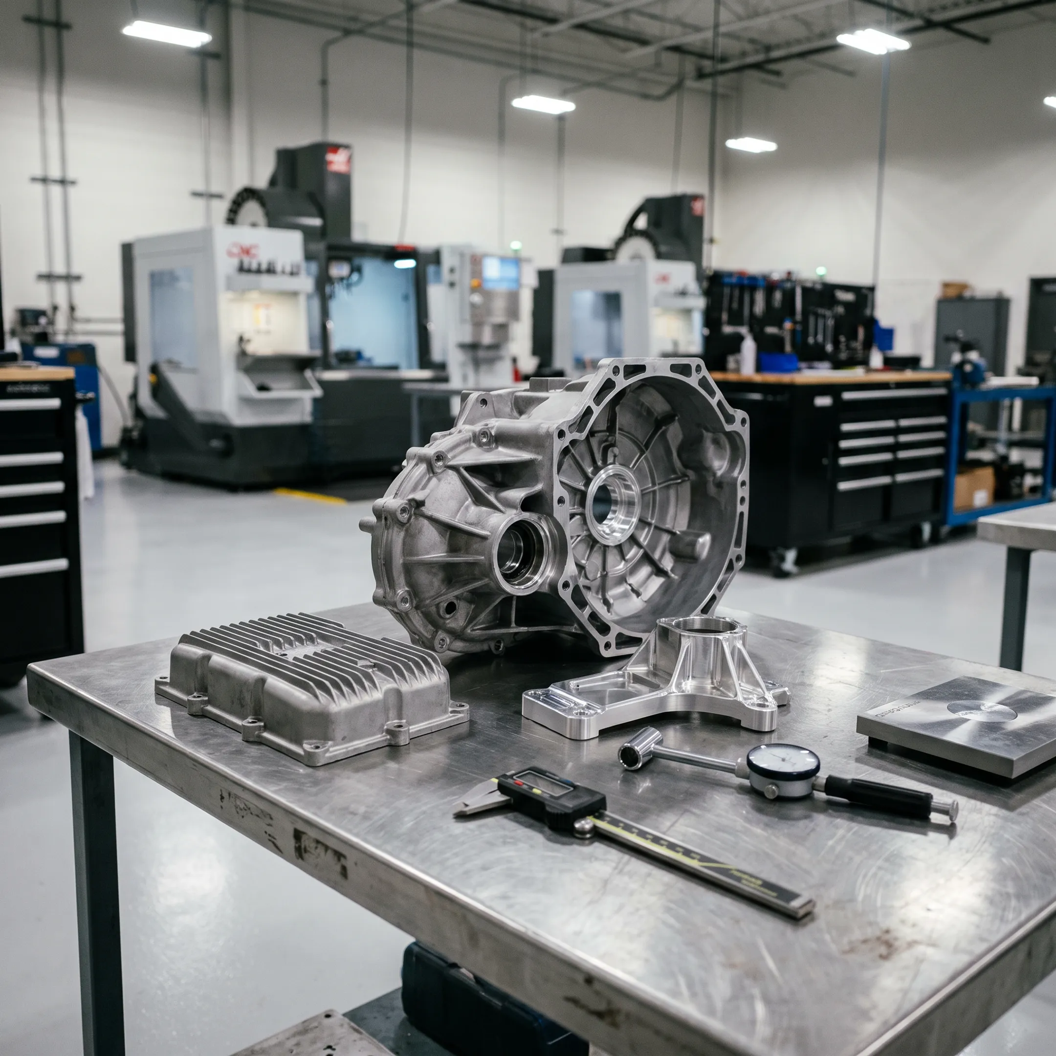 Precision automotive die cast components