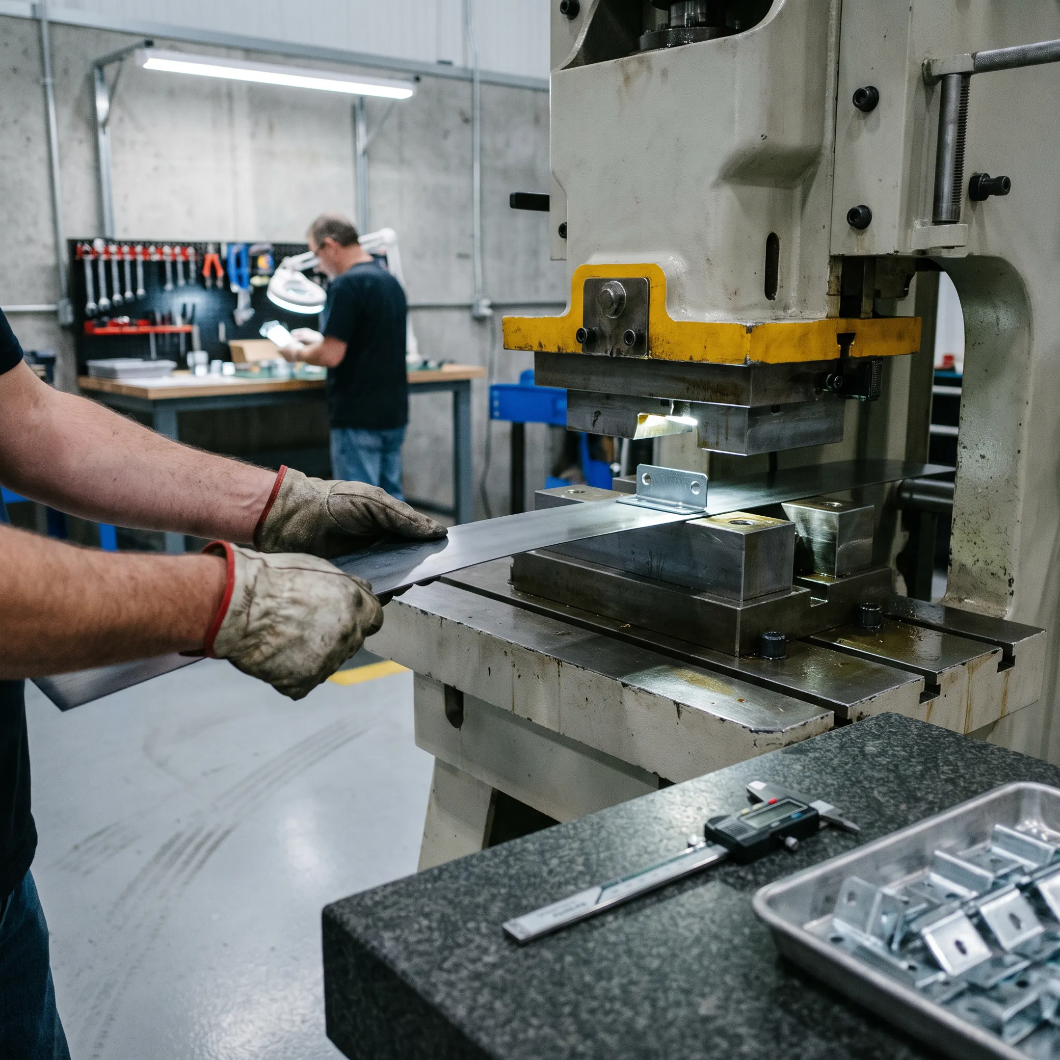 Precision metal stamping for medical components