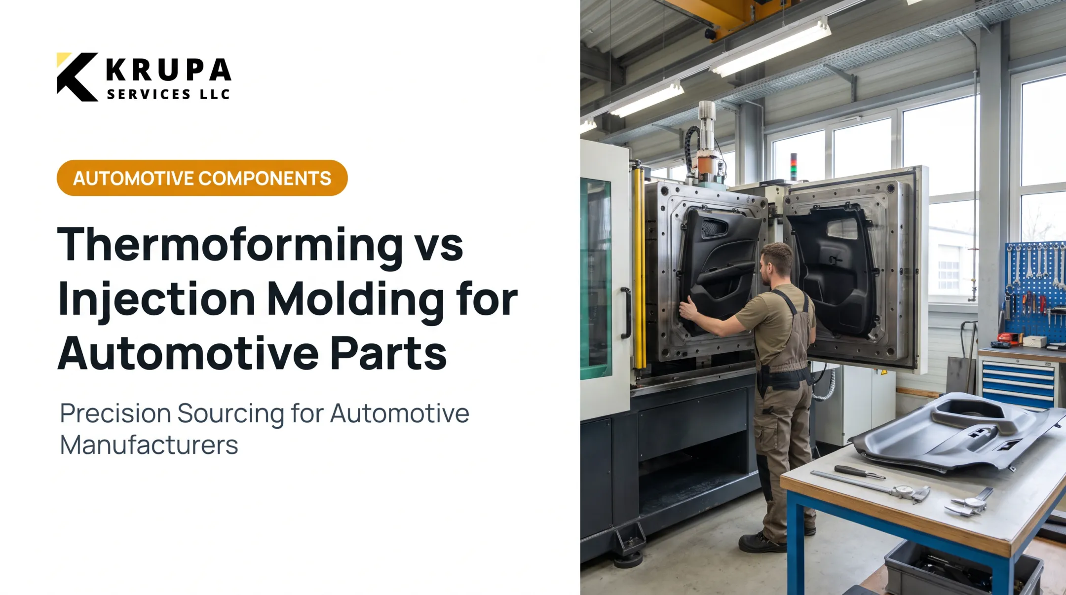 Thermoforming vs Injection Molding for Automotive Parts