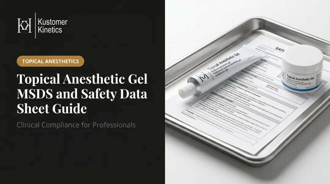 Topical Anesthetic Gel MSDS and Safety Data Sheet Guide