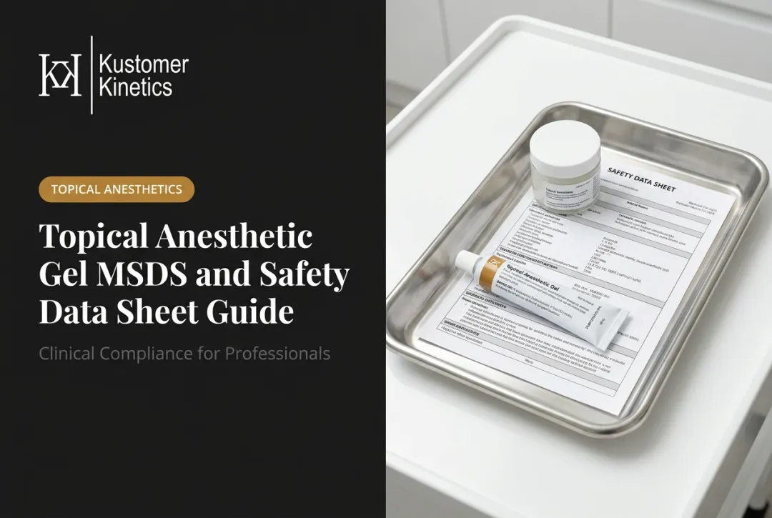 Topical Anesthetic Gel MSDS and Safety Data Sheet Guide