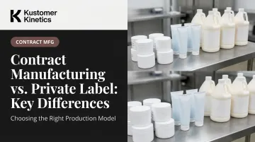 Contract Manufacturing vs. Private Label: Key Differences