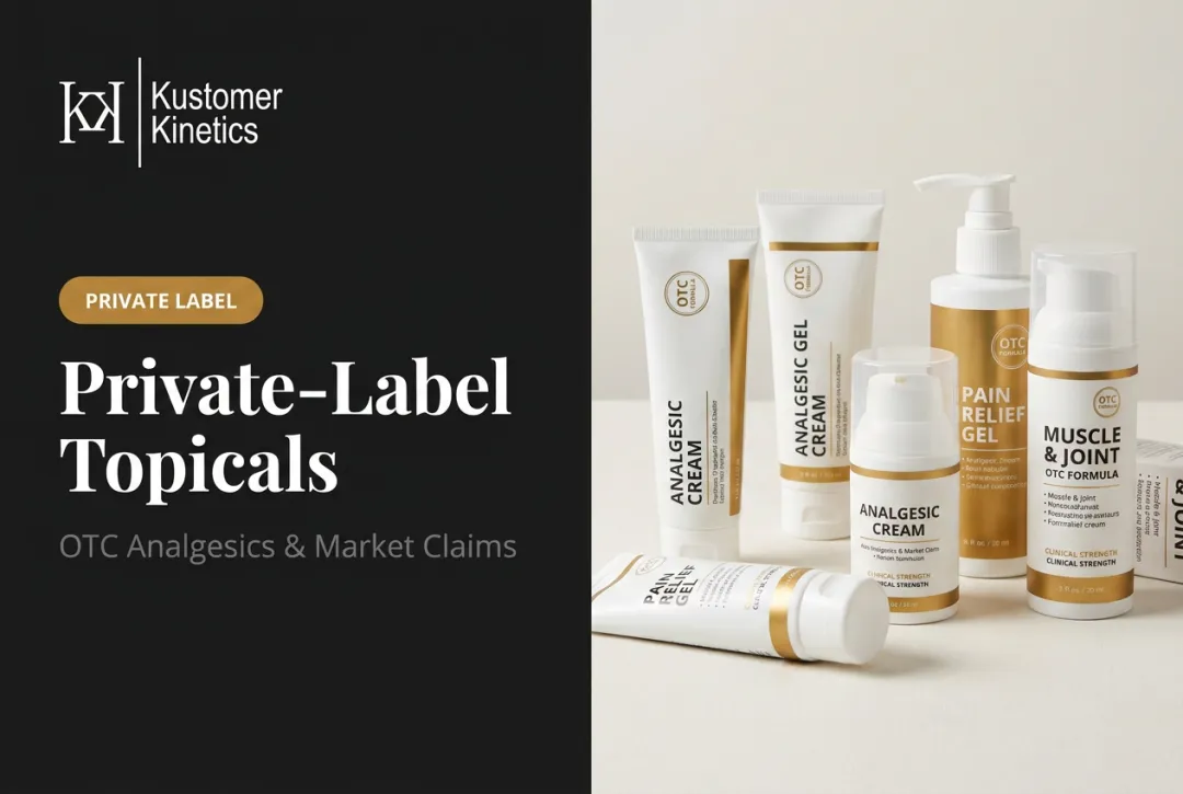 Private-Label Topicals: OTC Analgesics & Market Claims