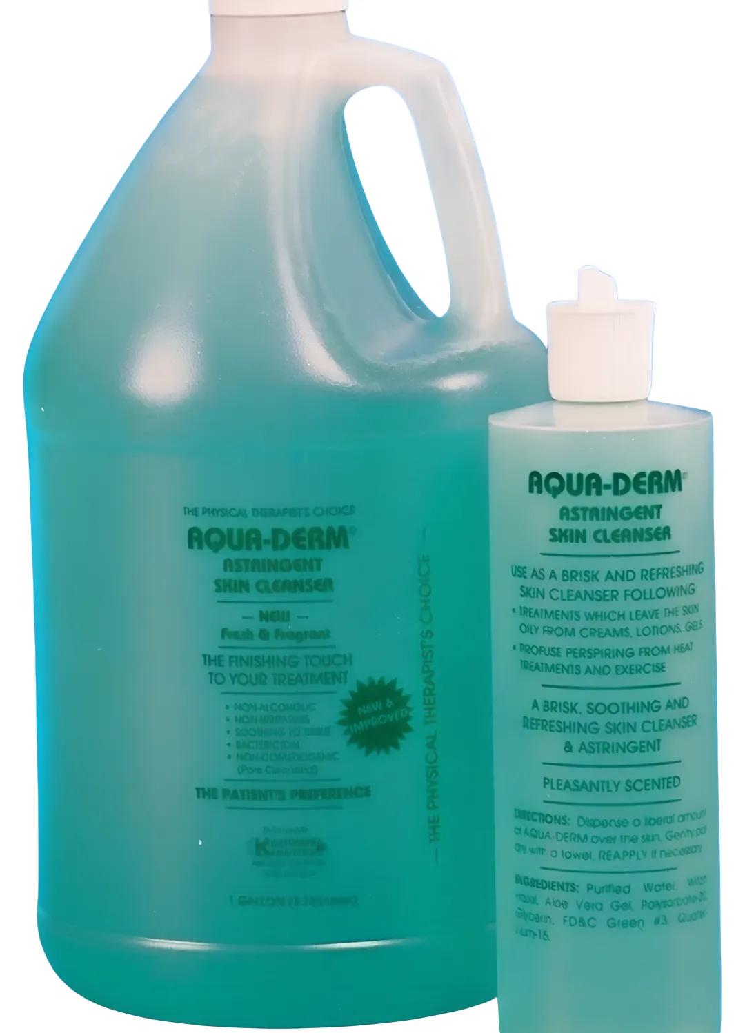 Aqua-Derm™ Astringent Skin Cleanser — Professional Pre-Treatment Skin Cleanser for Clinical & Hydrotherapy Use (Made in USA) | Wholesale Cleansers for Face and Body Skincare Bulk