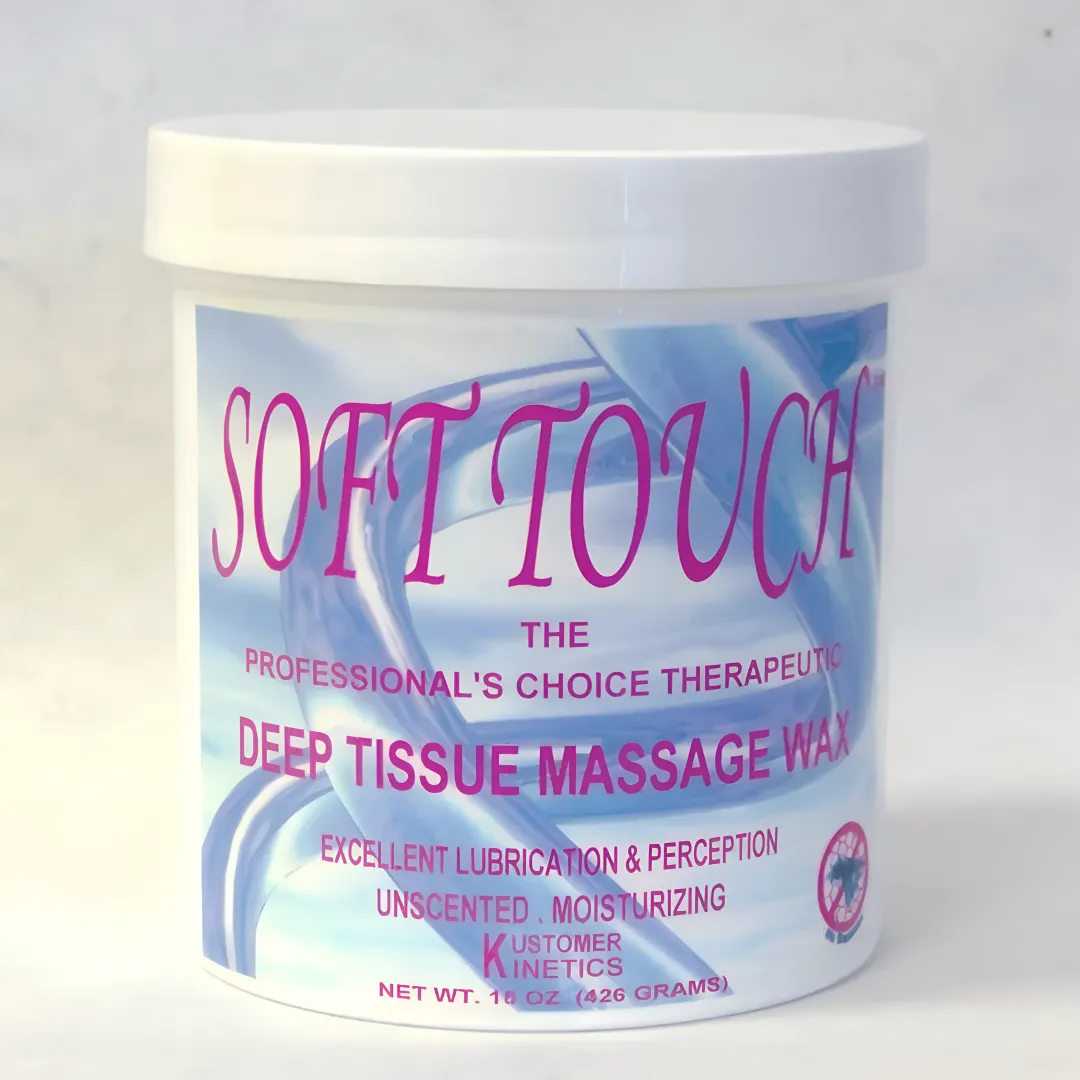 Soft Touch™ Deep Tissue Massage Wax — Professional Massage Wax for Therapists & Bodywork Practitioners (Made in USA)