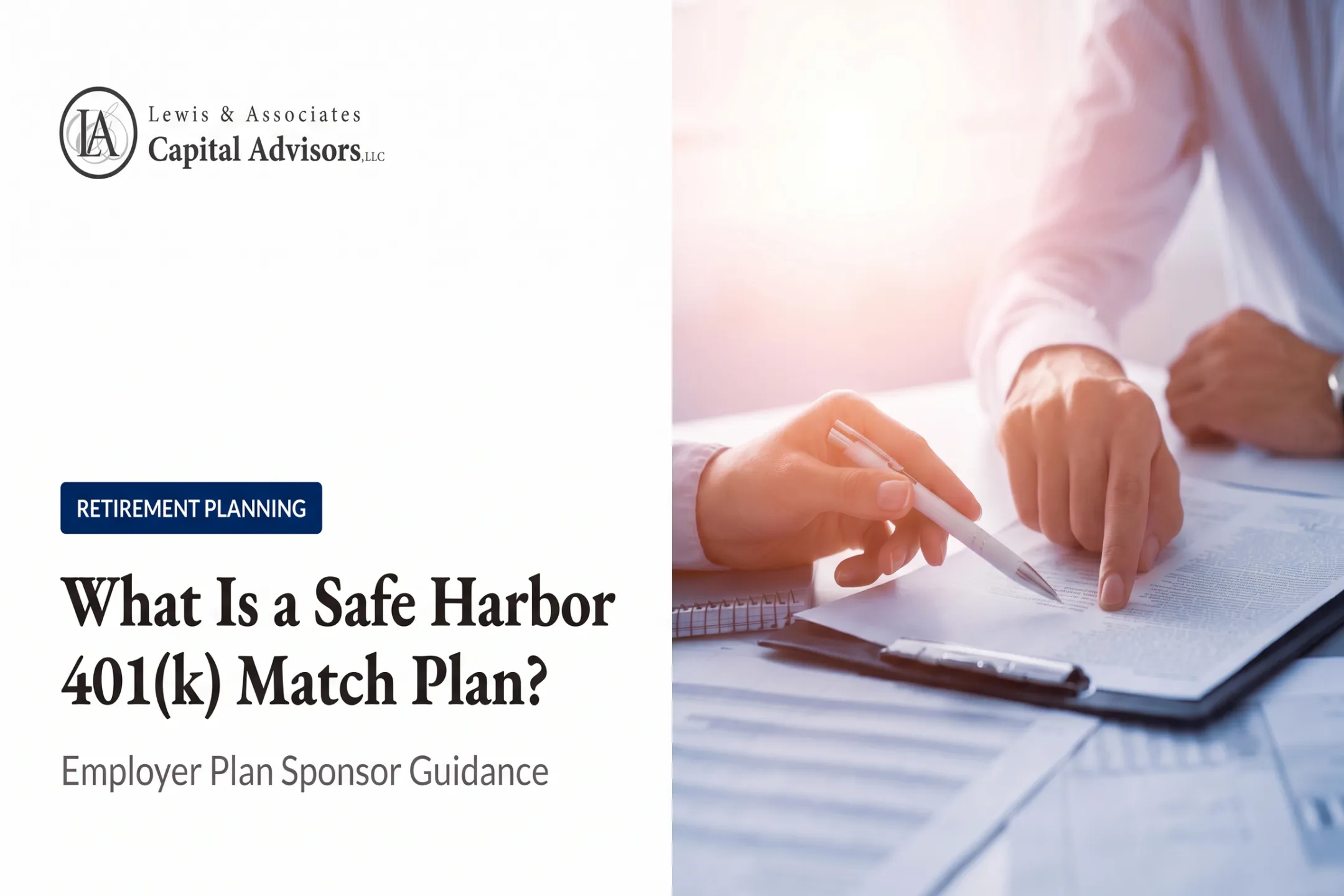 What Is a Safe Harbor 401(k) Match Plan?