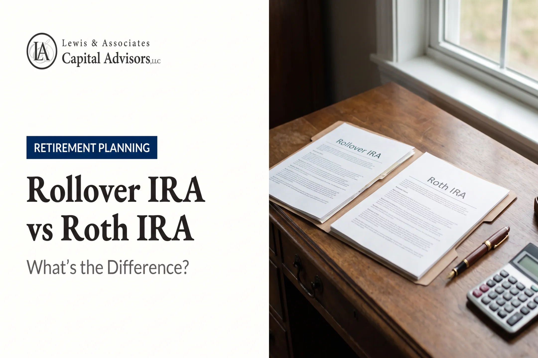 Rollover IRA vs Roth IRA: What's the Difference?