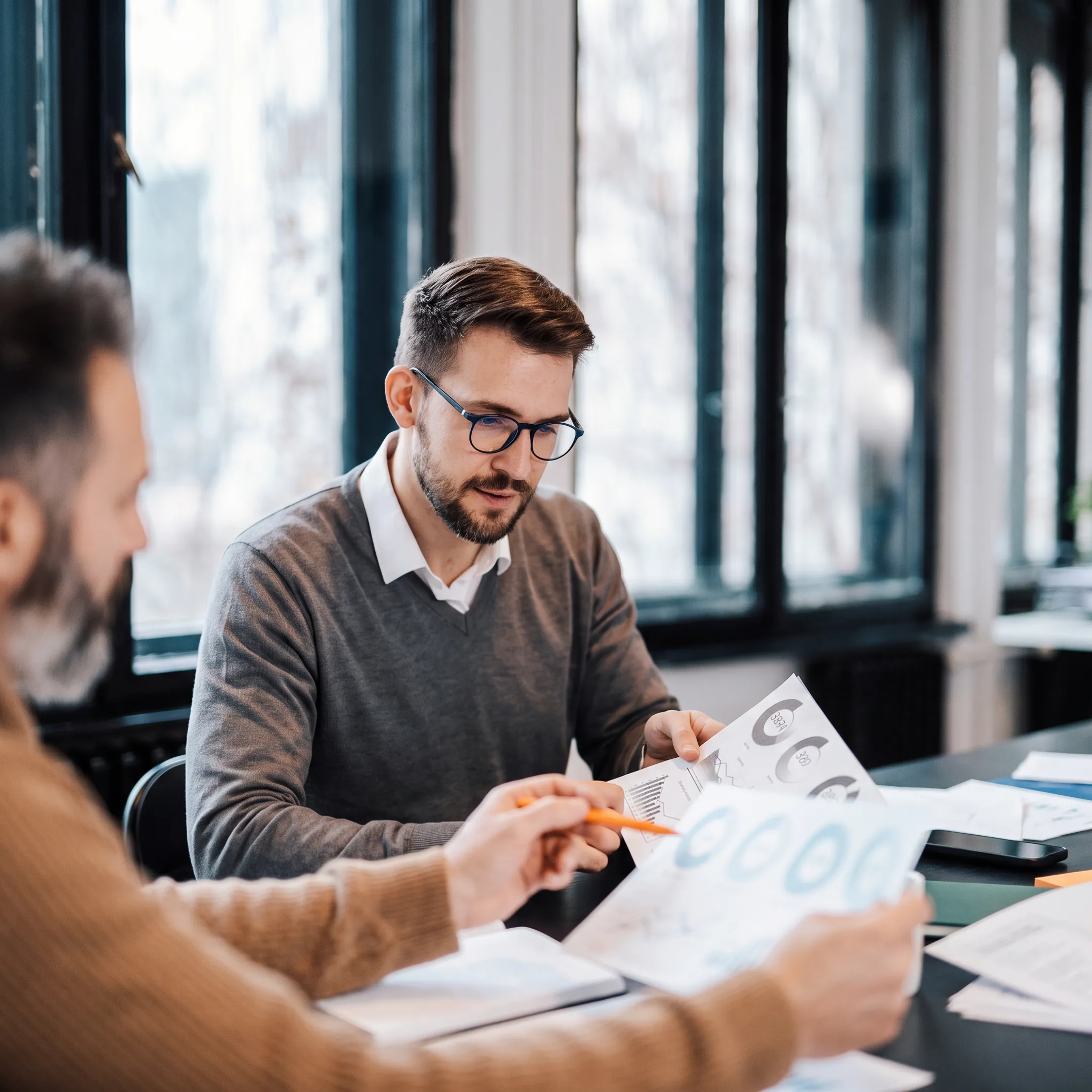 Advisor discussing a personalized financial roadmap with a couple