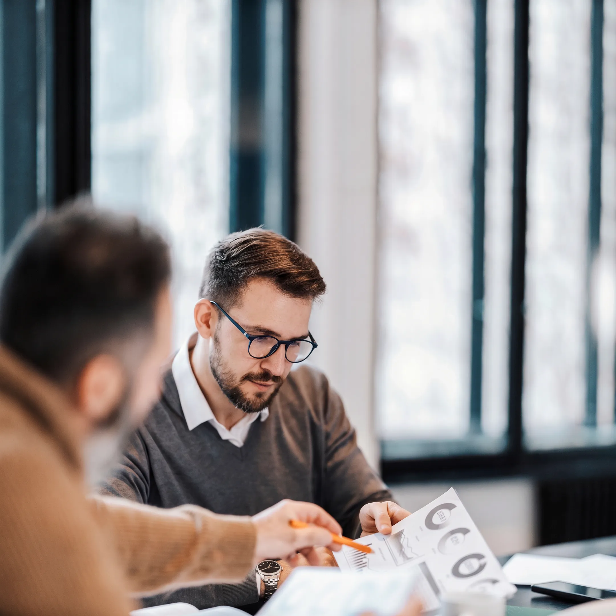 Advisor reviewing a personalized family investment strategy