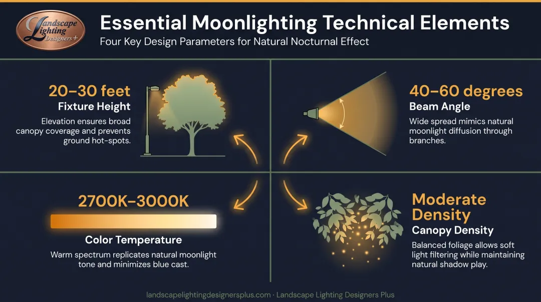 Four key technical factors for effective moonlighting installation visual diagram