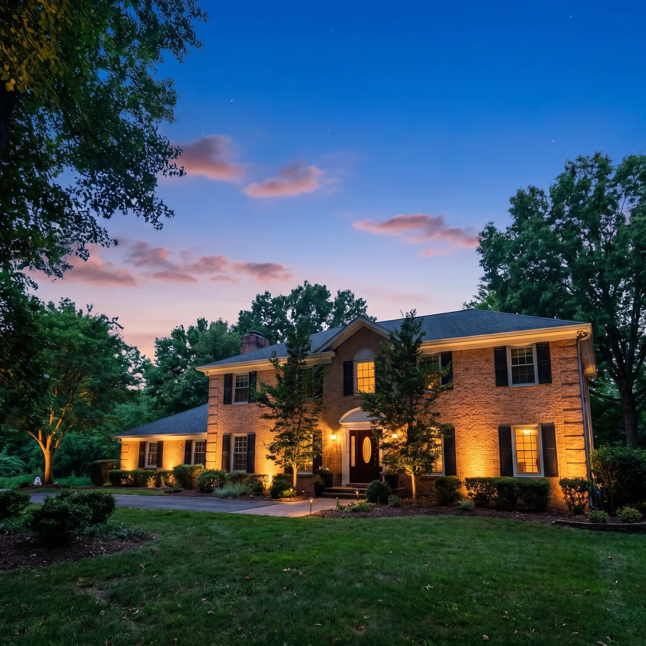 Warm White Outdoor LED Lighting