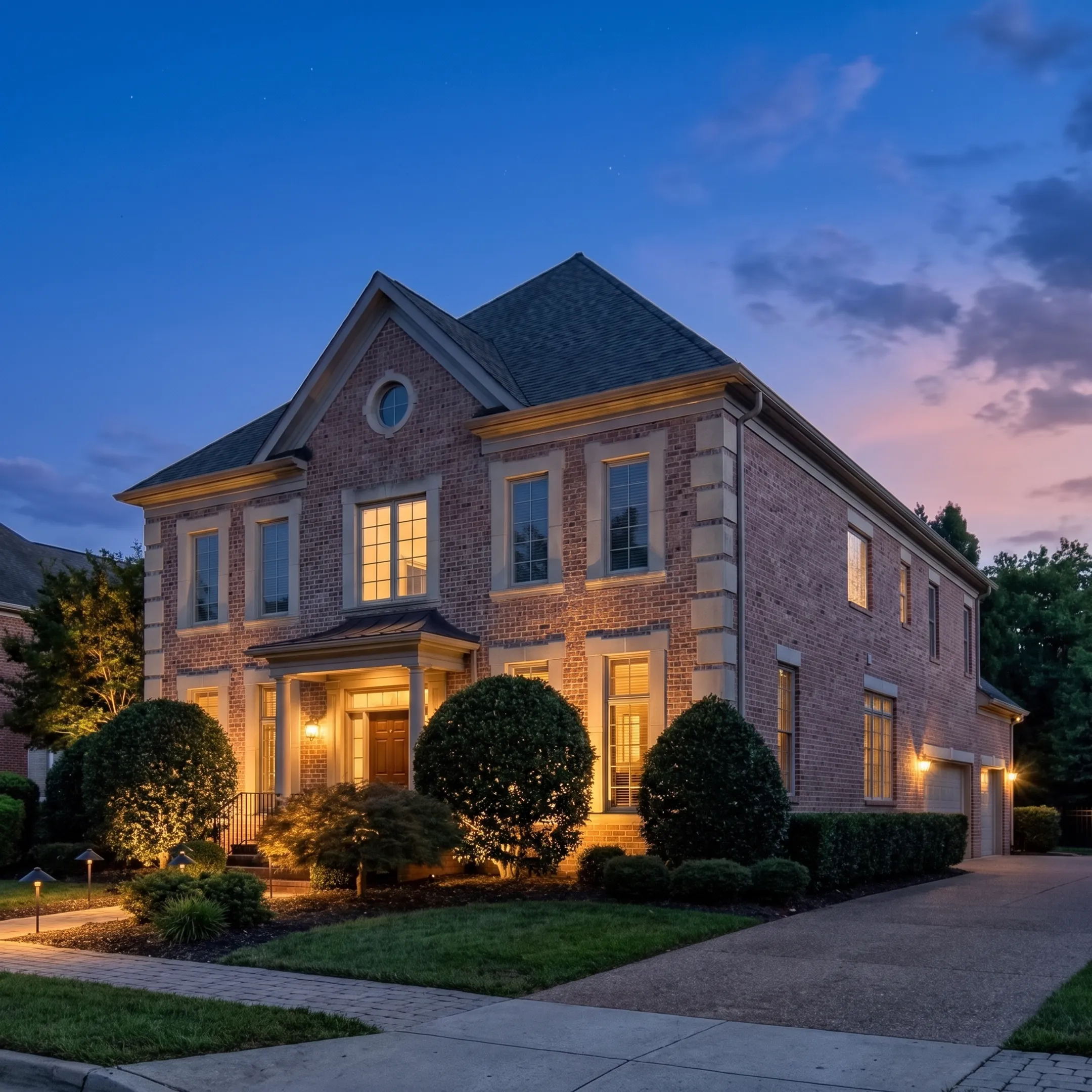 Designer planning low-voltage garden lighting