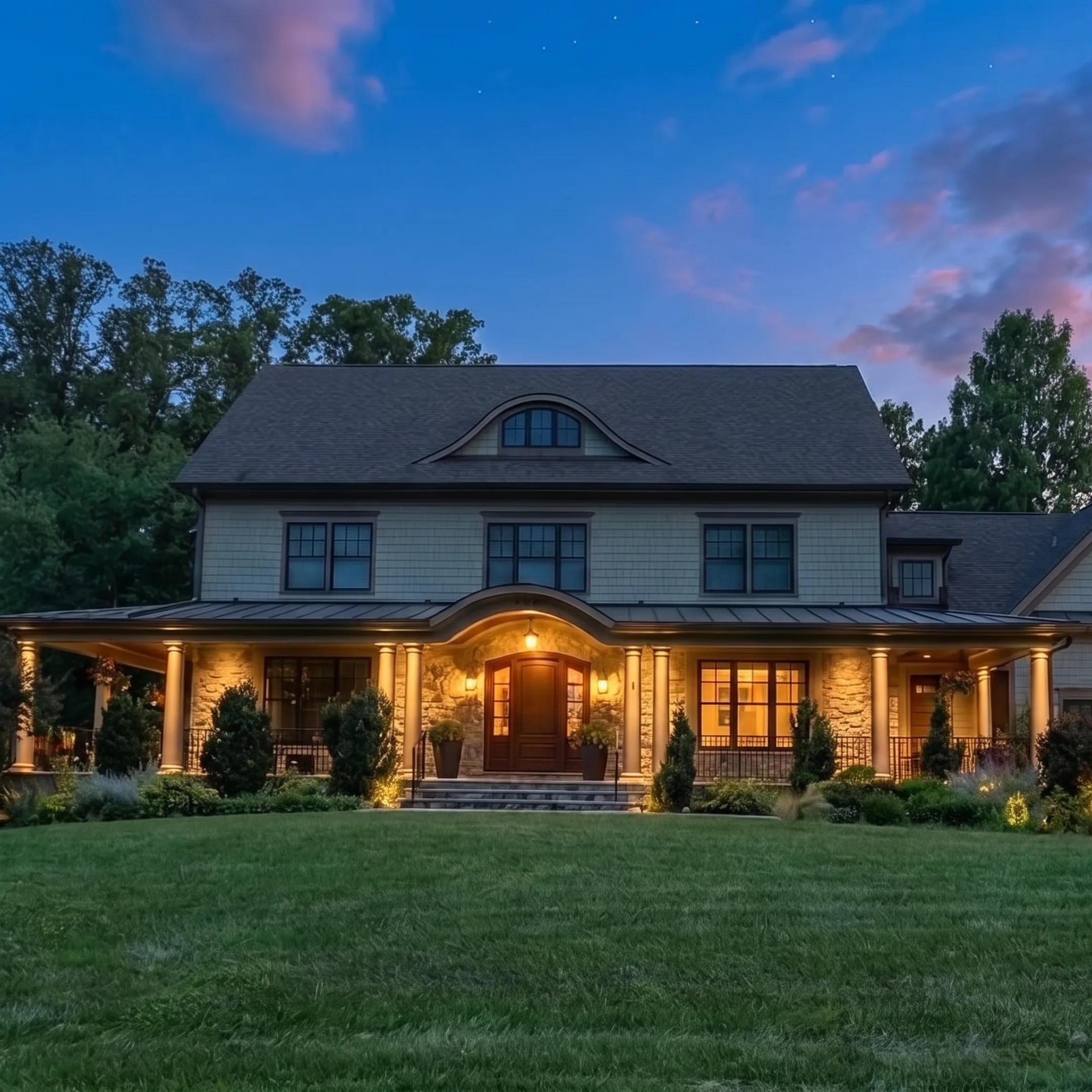 Designer planning low-voltage deck lighting