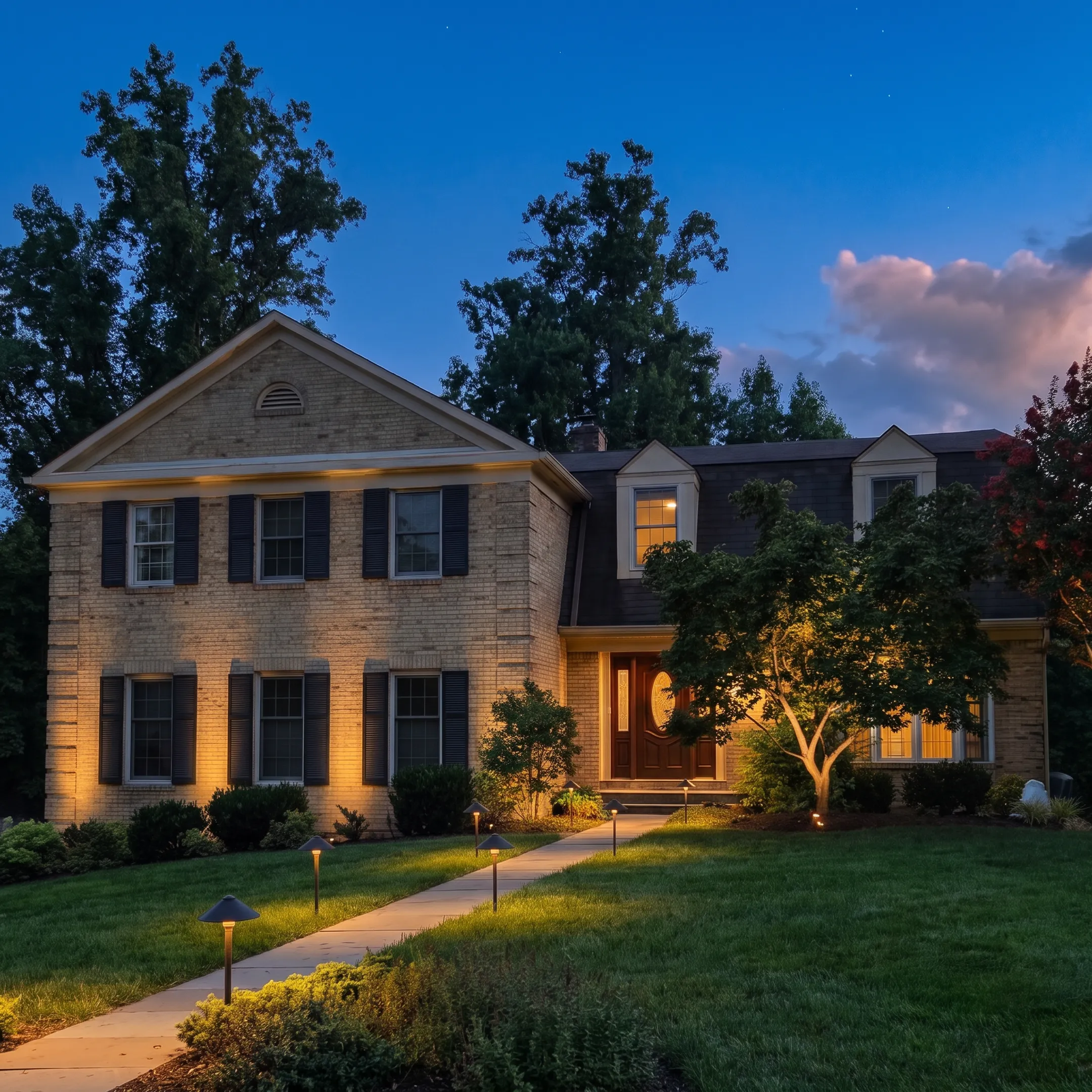 Designer planning low-voltage deck rail lighting