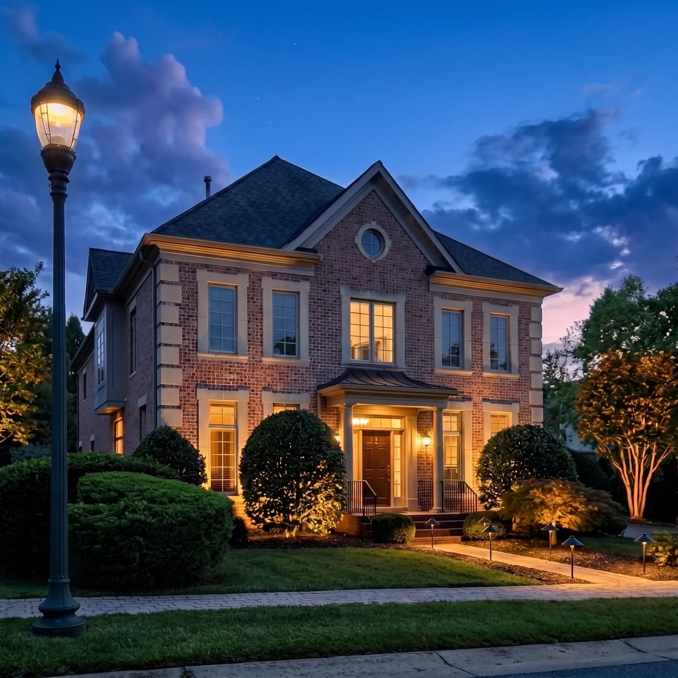 Modern Driveway Lights