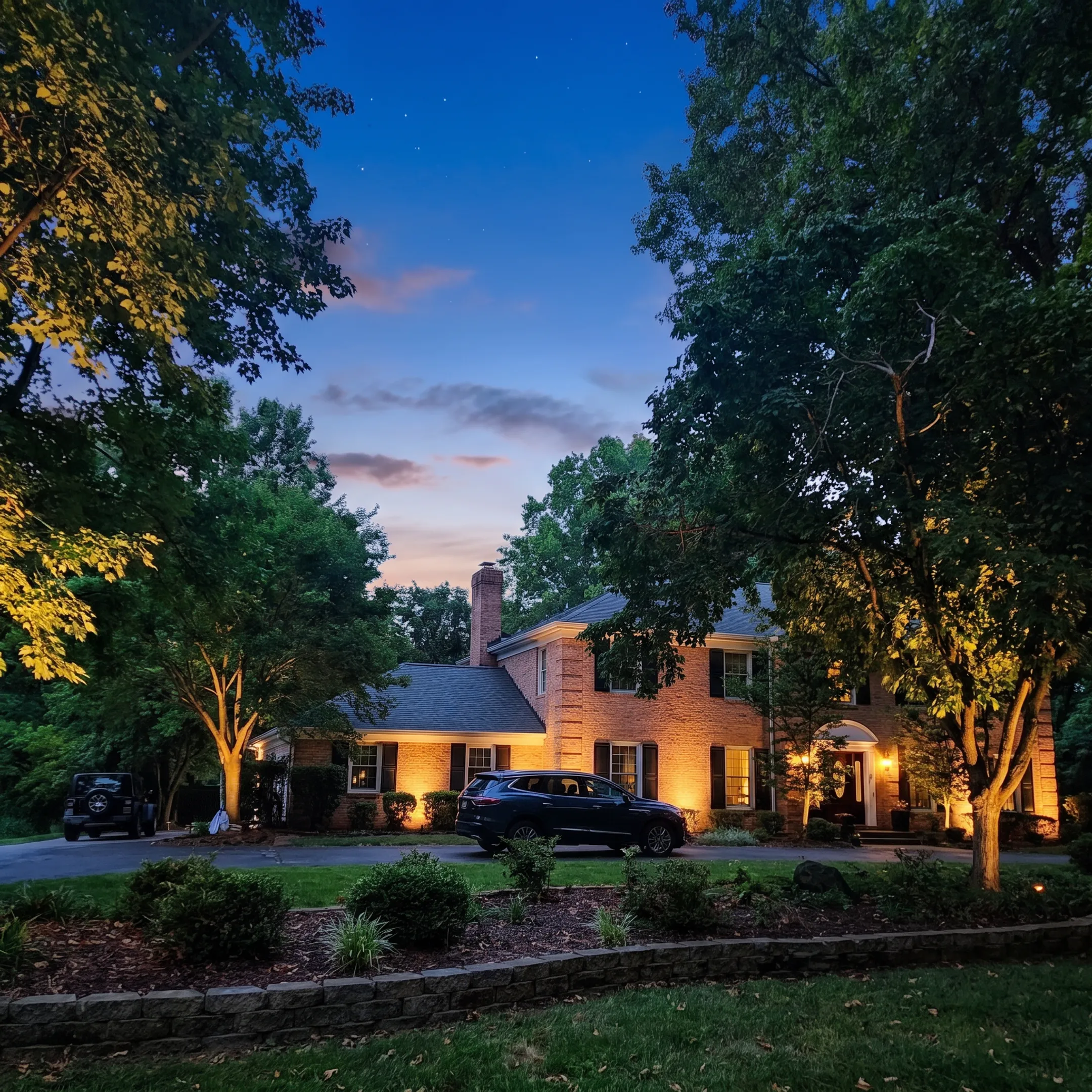 Designer planning low-voltage lighting for a pergola