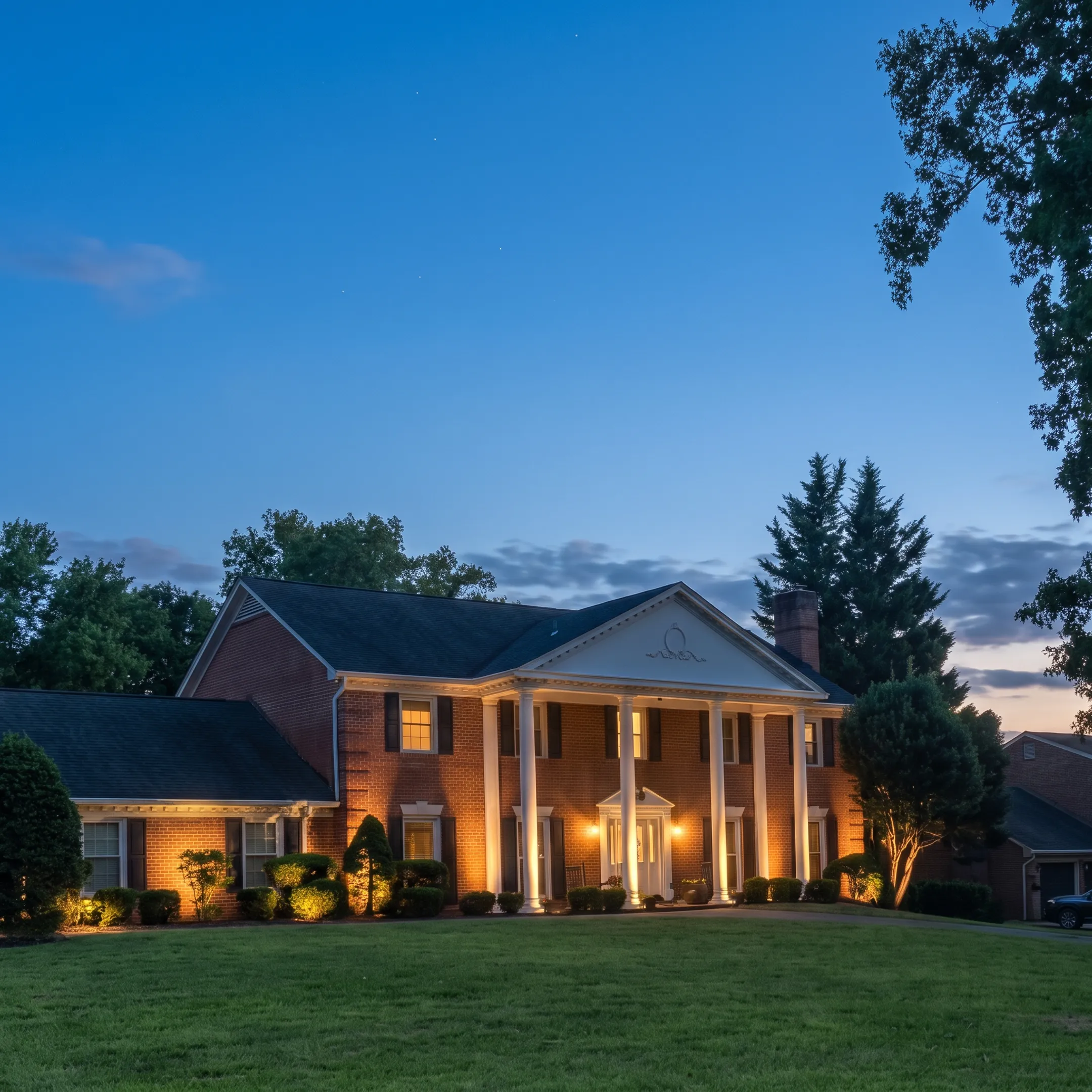 Outdoor Recessed LED Soffit Lights