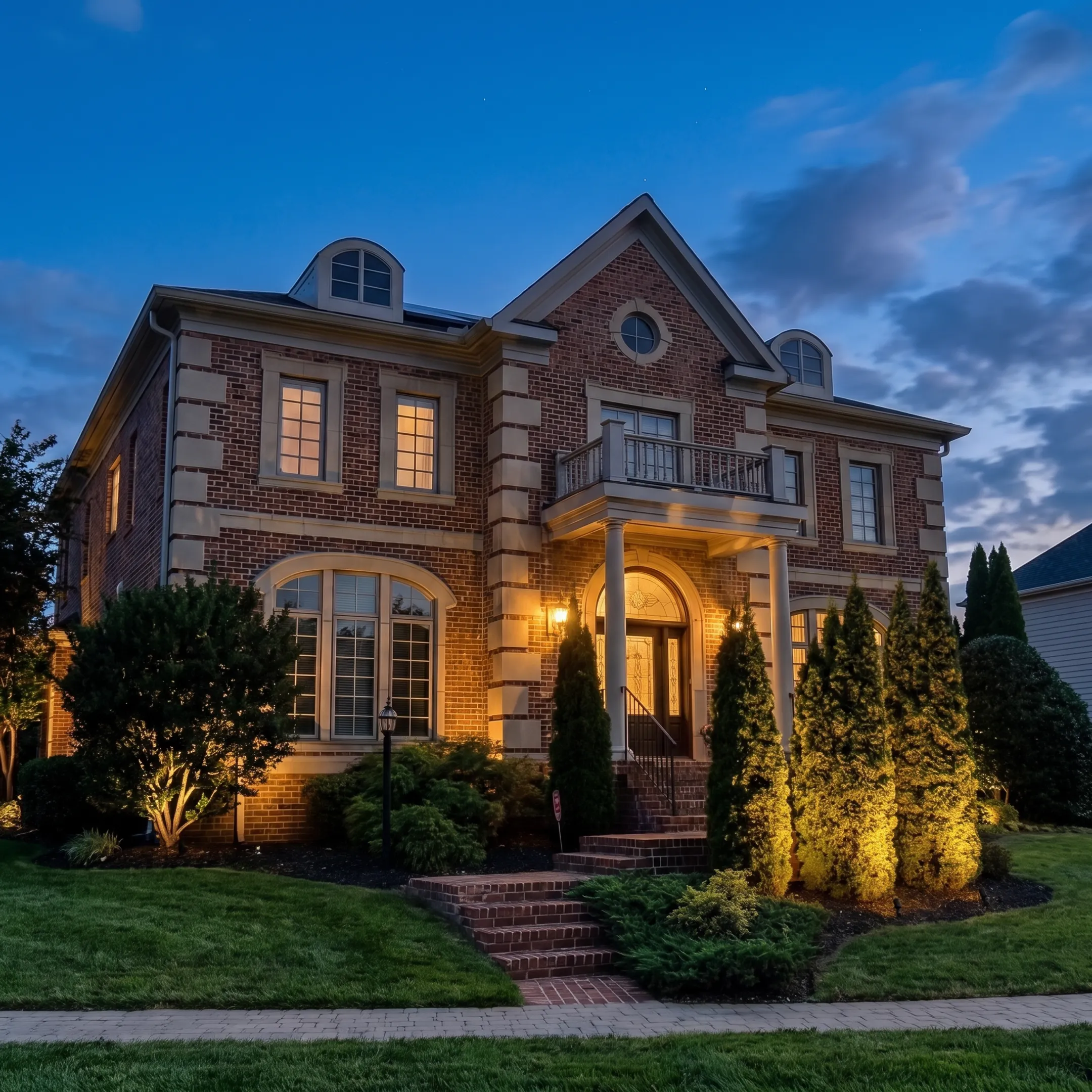 Designer reviewing LED pool lighting plan