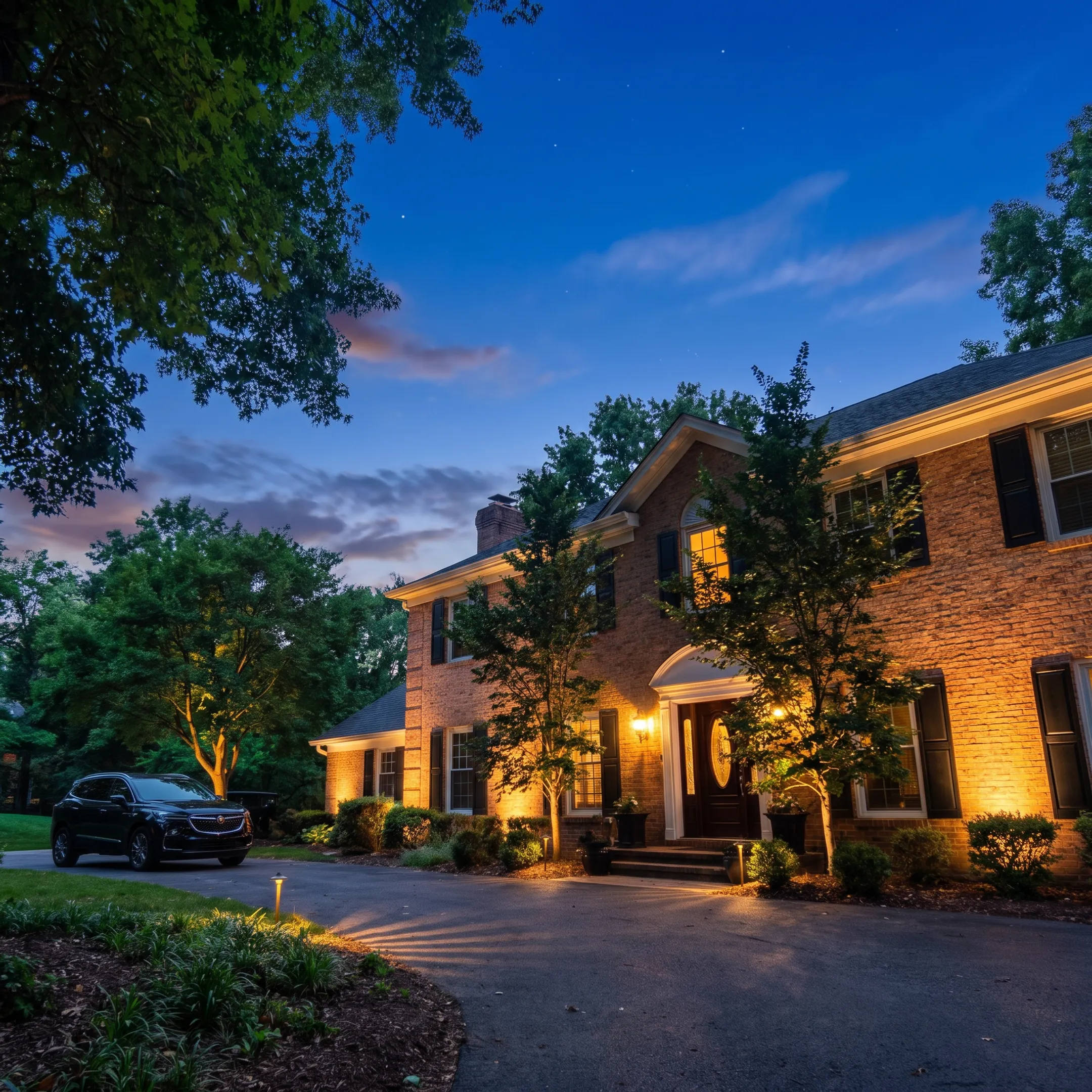 Designer planning low-voltage poolside lighting