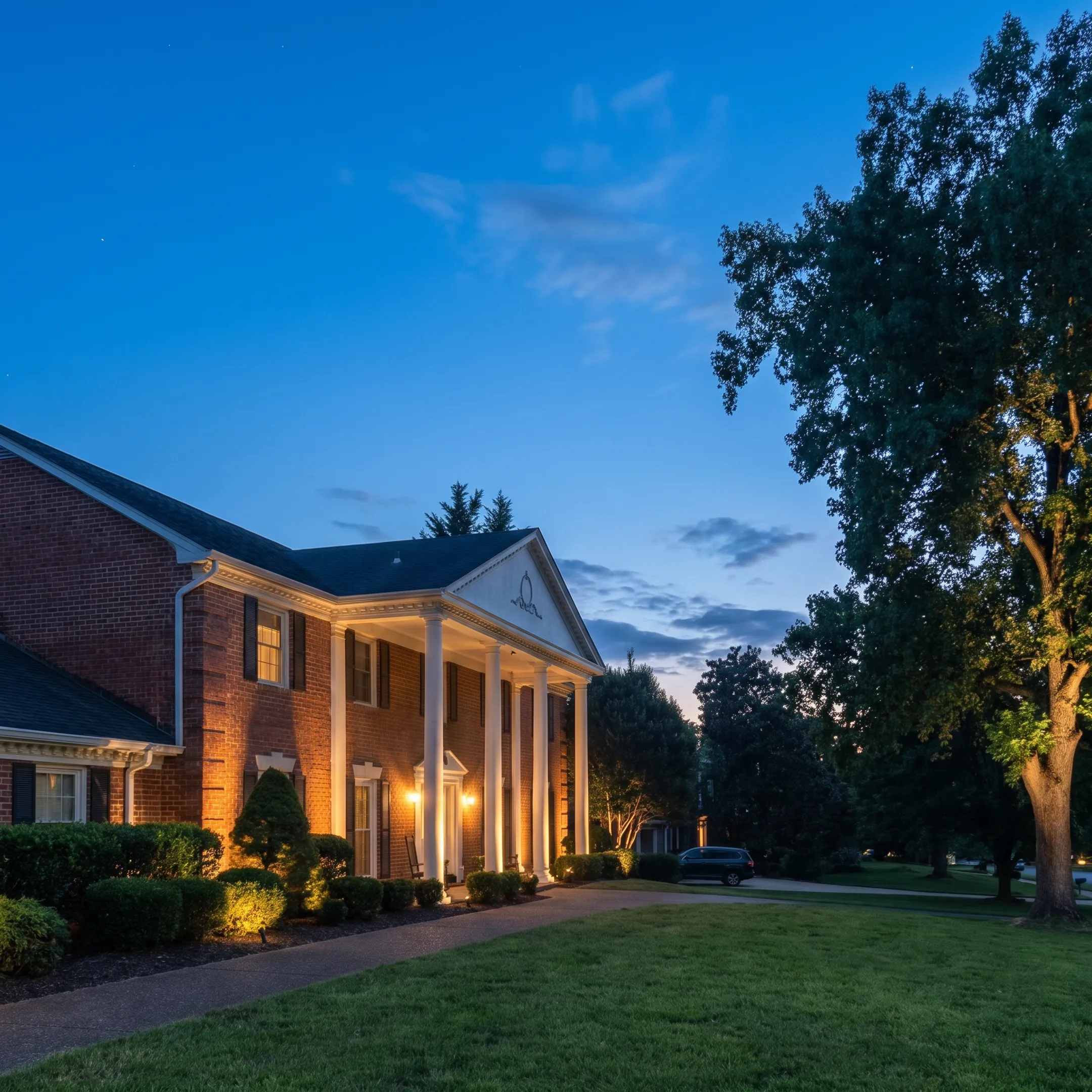 Landscape Lighting Installation