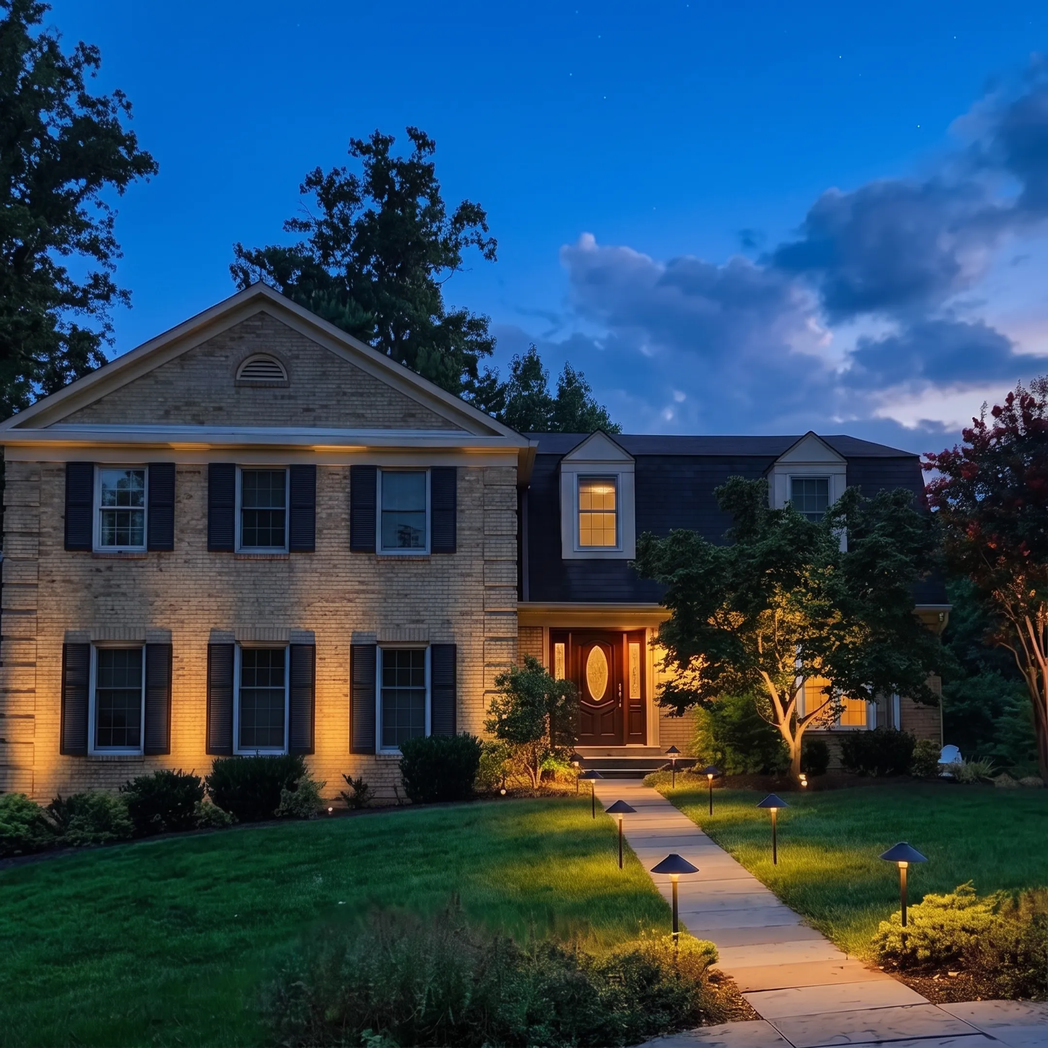 Designer planning low-voltage poolside lighting