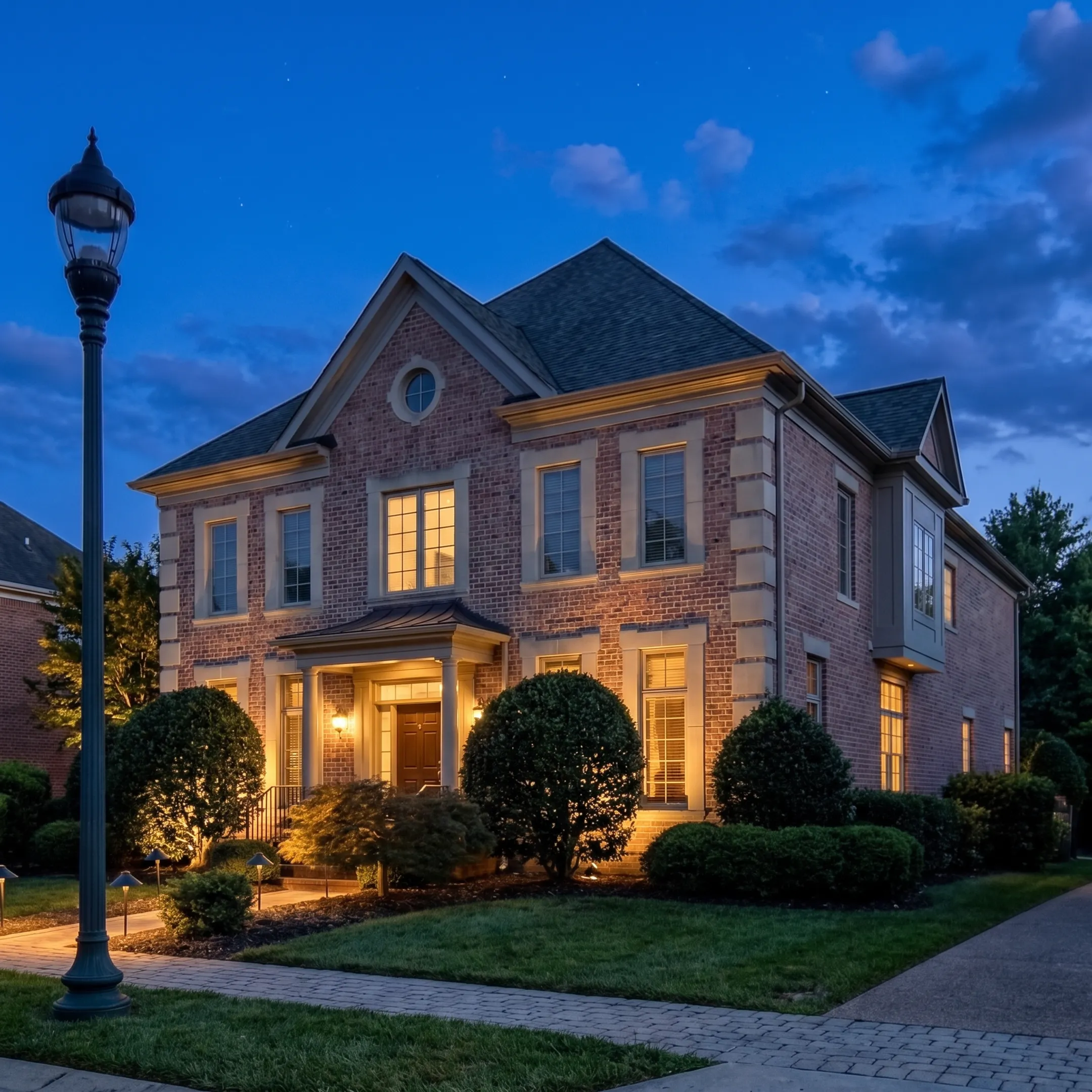 Landscape lighting repair inspection